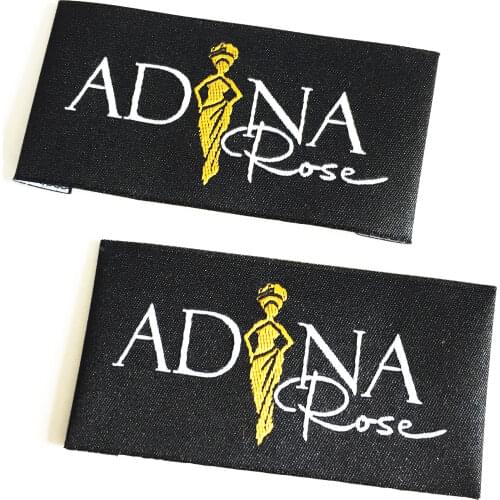 High Quality Cheaper Custom Logo Apparel Private Weaving Label For Clothing