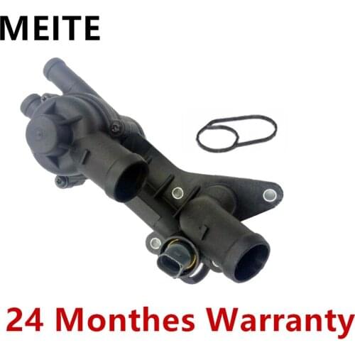 03C 121 111B 03C121111 03C121111T Thermostat Cooling Housing Assembly For Audi A3 VW Eos Golf Mk5 Jetta Seat Skoda 1.4TSI/1.6TSI