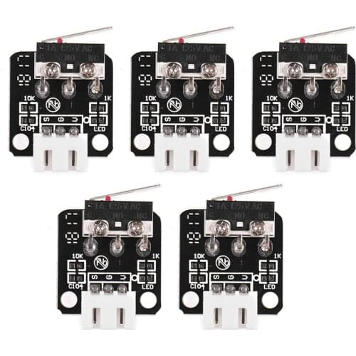 5/10pcs Creality 3D Endstop Limit Switch Module RAMPS 1.4 RepRap X/Y/Z Switch For Ender-3 V2 CR-10 3D Printer Parts