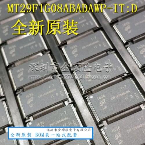 5pieces MT29F1G08ABADAWP-IT D 128MB TSOP48