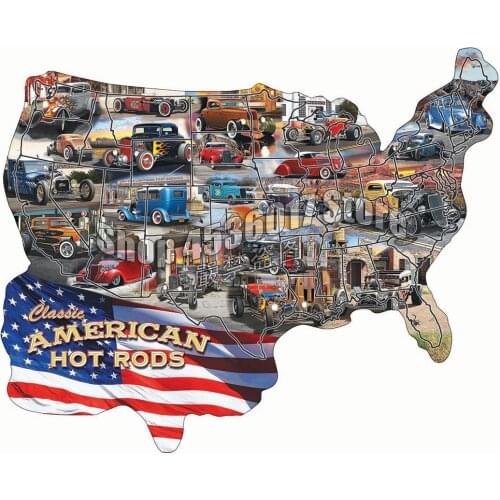 5d Diy Diamond Painting Christmas Art Cross Stitch Diamond Embroidery Cars & Trucks Maps Americana Full Mosaic Home Decor Gifts