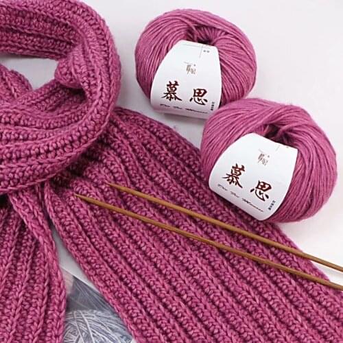 6 Mission 300g Alpacas Cotton Handmade DIY Baby Wool Sue Velvet Childrens Sweater Coat Scarf wei jin xian