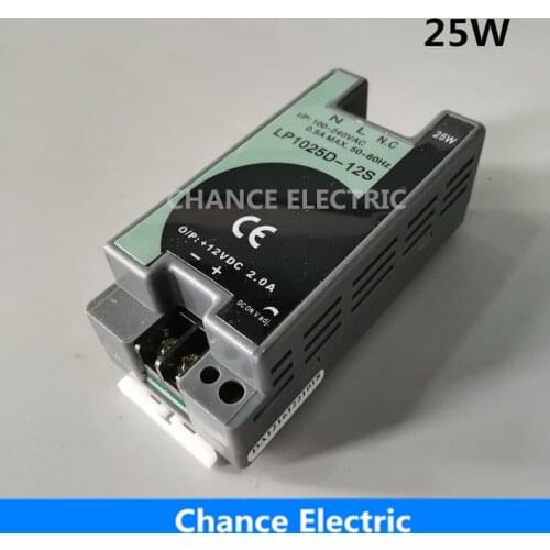 25W 24V 12V Mini size Din Rail Single Output Switching Power Supply 100-240V input 5V Power Suppliers