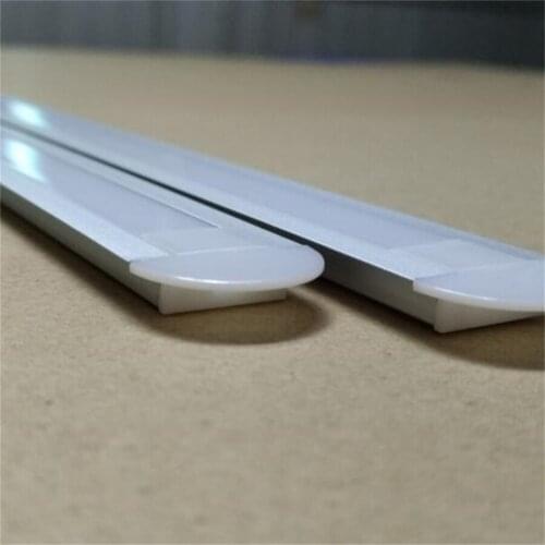 Fast free Shipping slim type 10pcs/lot,1m/pcs Aluminum Slot With Milky or Transparent Cover & End Caps LED Light Bar Profile