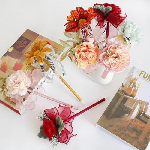 Exquisite Funny Flexible Soft Ball Point Pen Beautiful Writing Pen Cute for Classroom