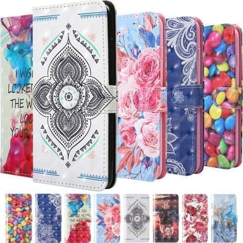 3D Pattern Wallet Coque Leather Case For iPhone 11 Pro X XS XR Max SE 2020 7 8 6 6S Plus Phone Card Slot Flip Back Book Cover