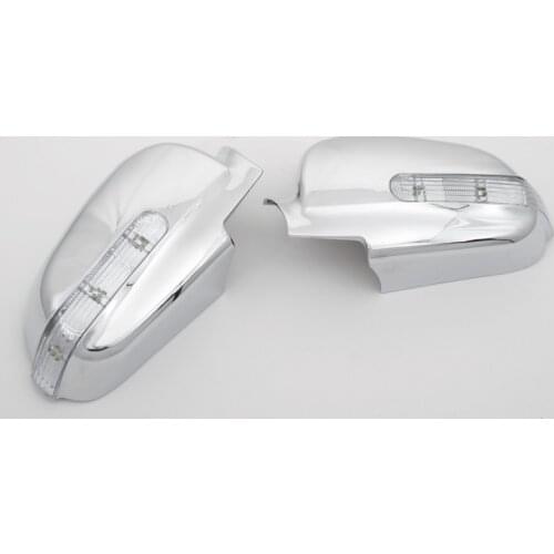 Chrome Side Mirror Cover With LED Side Blinker For Chevrolet Lacetti / Optra 06-09