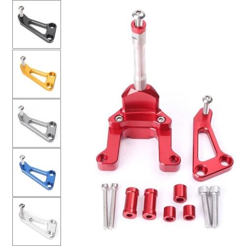 For Yamaha M-SLAZ MSLAZ Steering Damper Stabilizer Bracket Mounting Holder Set Aluminum Motorbike Spare Parts Accessories