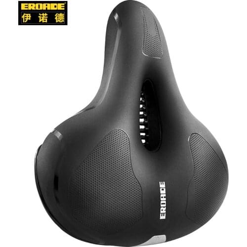 EROADE Soft Wear-Resisting Bike Saddle Employed Universally Ventilation Waterproof Bicycle Seat Shock Absorbers Leatherwear