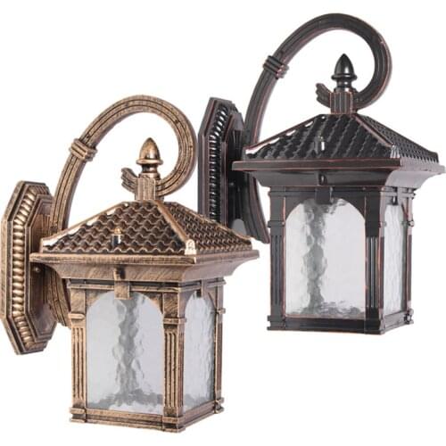 Retro Waterproof Wall-Lamp Europe outdoor corridor courtyard Lamp stairs terrace balcony wall light garden Industrial Lighting