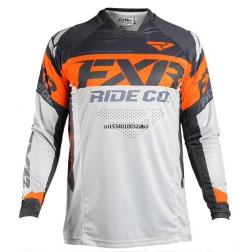NEW FXR Motocross Shirt Motorcycle Jacket Off-road T-shirt Ride Bicycle Long-sleeve Shirt Motocross Jersey Moto Jersey Jaqueta