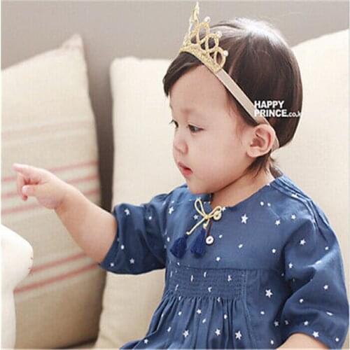 2019 brand new two colors Girls Princess Christmas Headbands Baby Headwear Bow Crown Toddler Kids Hair Accessories