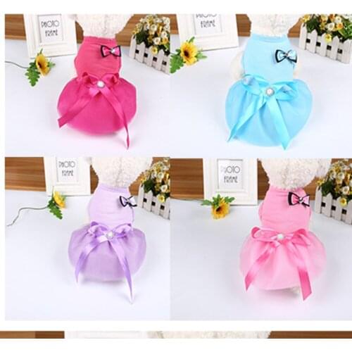 Dog Clothes For Small Dogs Dress Sweety Princess Dress That All Seasons Puppy Lace Princess Apparel Chihuahua Dog