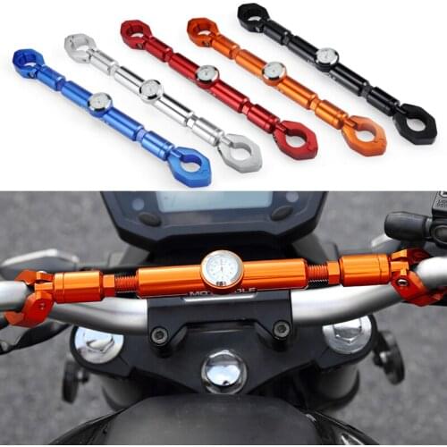 New 7/8" Handlebars Crossbar Bar 22mm Handlebar with compass Motocross Motorcycle Quad ATV CRF DTR PIT BIKE