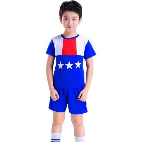 Boy School Uniforms For Boys Girl Cheerleader Uniforms Children Cheer Team Suits Kid Class Calisthenics Girl Cheerleading Suit