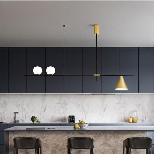 Nordic Minimalist Magic Beans Design Pendant Lamp Concise Parlor Music Restaurant Coffee Dining Kitchen Led Suspension Light