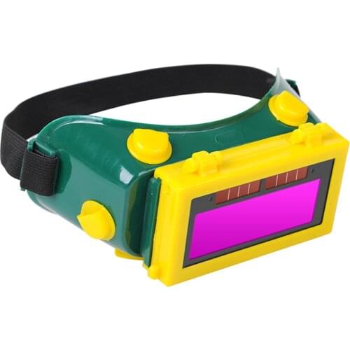Solar Power Automatic Variable Light Argon Arc Welding Electric Welding Glasses Welding Anti Glare Protections Clamshell Design