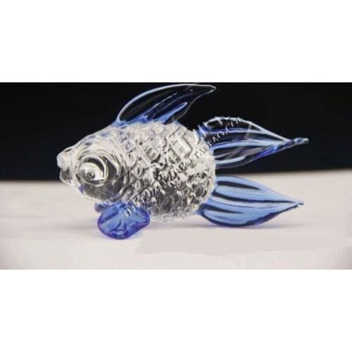 Crystal fish glass bead counter decoration gift furnishing articles furnishing articles mobile counter photography decor items
