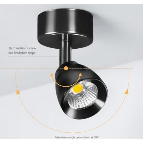 Mounted Small Spotlight LED Home Ceiling Downlight Living Room Background Wall Lamp display Wine Cabinet Spot Lights