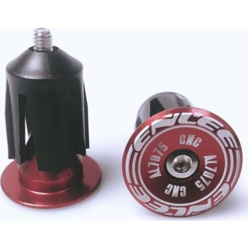 2Pcs Aluminum Alloy Bicycle Handlebar End Plugs Caps Road Mountain Bike MTB Grip Handle Bar End Cap Cycling Handlebar Accessory