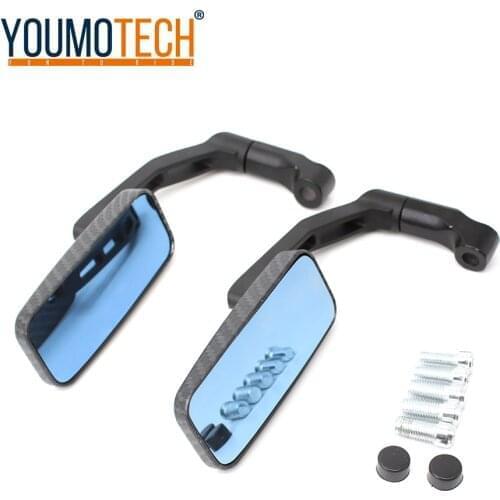 Universal Scooter Rearview Mirrors Pair Moped ATV Motorcycle Backup Mirror