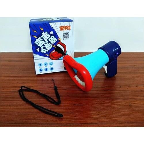 1PCS Funny Kids Loudspeaker Toy Gift Voice-changing Loudspeaker Toys Education for Children Mini Horn Random color
