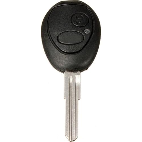 2 Button Remote Key Fob Case Shell Uncut Blade For Land Rover Discovery 99-04
