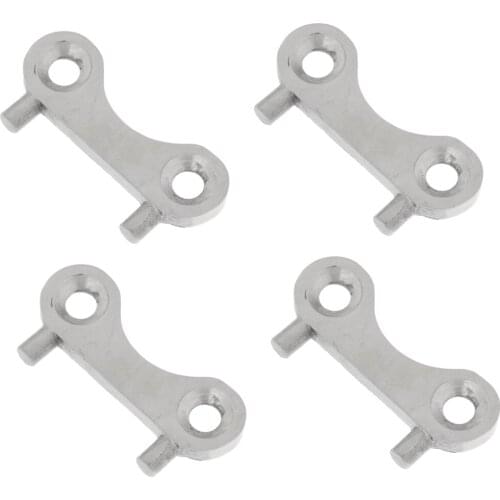 4pcs Stainless Steel Marine Boat Yacht 1.5" 38mm Tank Deck Filler Spare Key