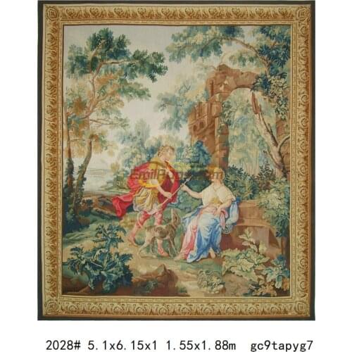 Needle gobelin tapestry decorative wall tapestries tapestry fabric embroidery tapestry room tapestry