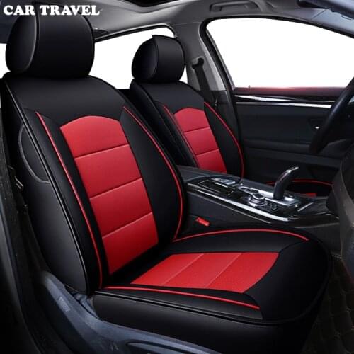 CAR TRAVEL real leather car seat cover for JEEP Wrangler jk unlimited Rubicon Sahara Liberty Commander Compass patriot Renegade