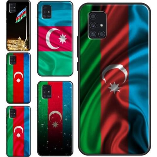 Azerbaijan Flag Case For Samsung A72 A52 A42 A32 A12 A02 S A10 A30 A50 A70 A21S A20e A11 A31 A41 A51 A71
