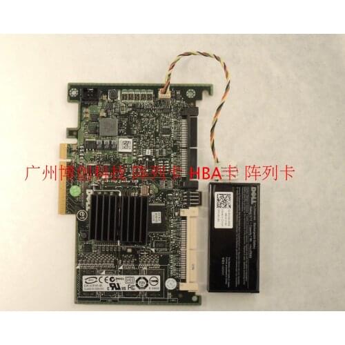 For DELL 0T954J R410 R610 R710 6i array card SAS supports RAID 0\1 original