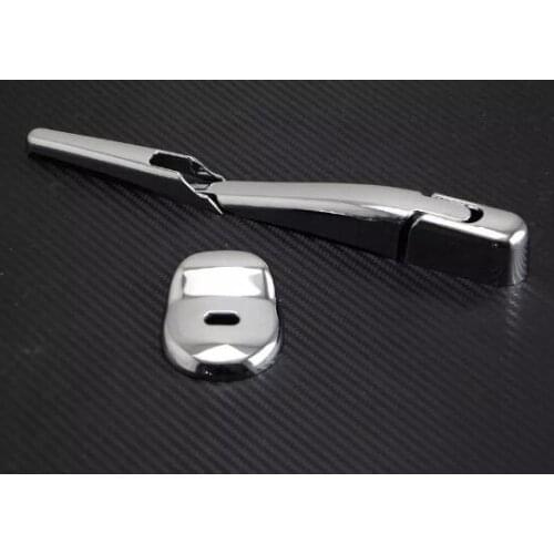 For Mercedes Benz SMART 2015 4 Pcs Car-styling ABS Chrome Plated Rear Wiper Cover Car Styling Auto Window Decoration Sequins