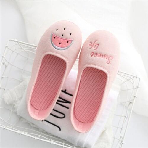 Glglgege Cartoon Fruit Home Fur Slippers Women Spring Plush Slides Ladies Flats Shoes Strawberry Home Women Slipeprs