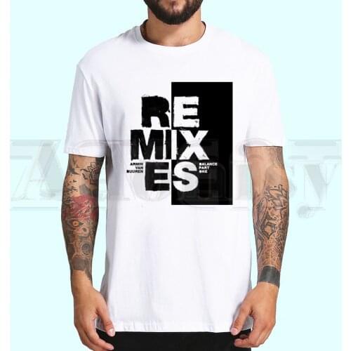 DJ Armin Van Buuren Blah Printed T Shirts Trance Music Fans Summer Tops Tees Men Women Short Sleeve Casual T Shirt
