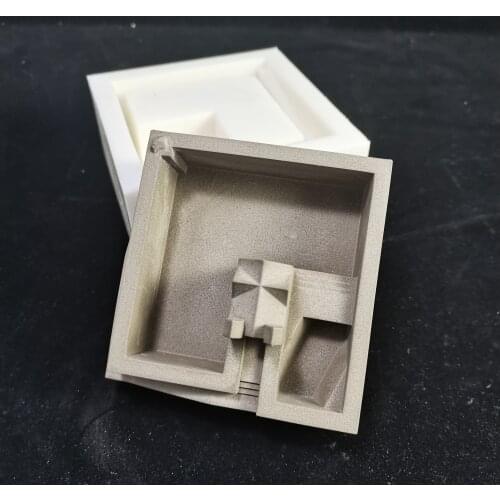 DIY Succulent Plants Pot Silicone Molds for Concrete Flower pot Handmade Cement Molds Concrete Planter Molds