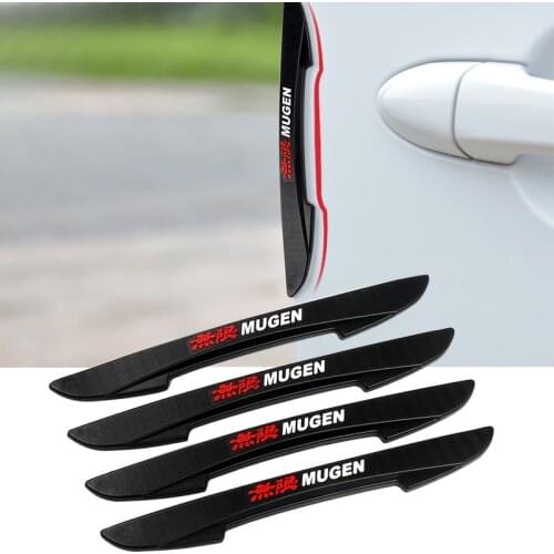 4pcs Stylish Simple And Useful Car Bubber Bumper Stickers For KIA Sportage Rio Sorento Soul Picanto Optima Ceed Forte Cadenza K1
