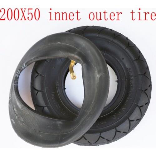 High Quality 200x50 Inner Outer Tire 8 Inch Mini Electric Scooter Tyre Electric Vehicle 200*50 Tire Accessories