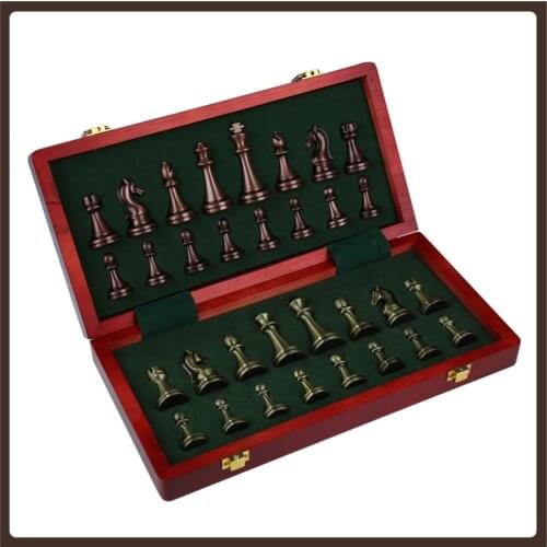 High Quality Portable Chess Professional Original Tournament Chess Pieces Wood Set Luxury Big Xadrez Tabuleiro Entertainment