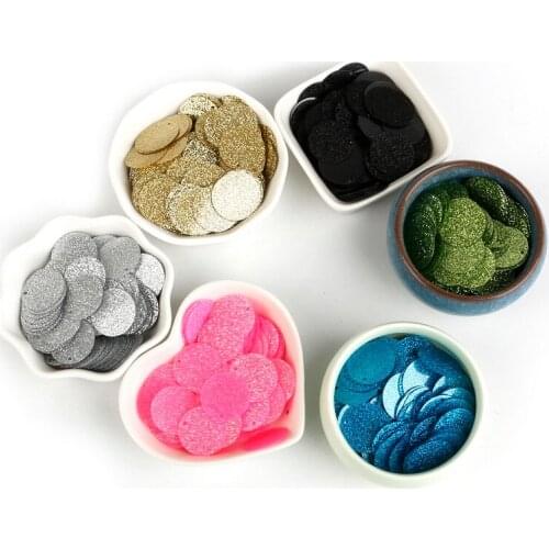 20mm approx 330pc Flower Large Sequins Paillettes Sewing PVC Flat Round Loose Sequins for Carfs Kids Dance DIY Finding Material