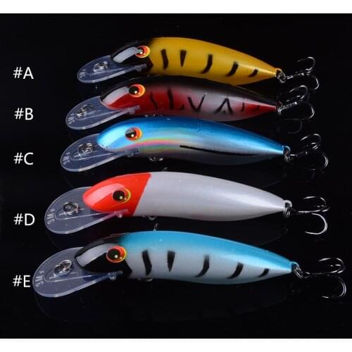 5PCS 105mm 13.4g Fishing Lure Minnow Wobblers VIB Fishig Carp Bait Hard Bait Artificial Crankbait Jerk Bait Pesca Fishing Tackle