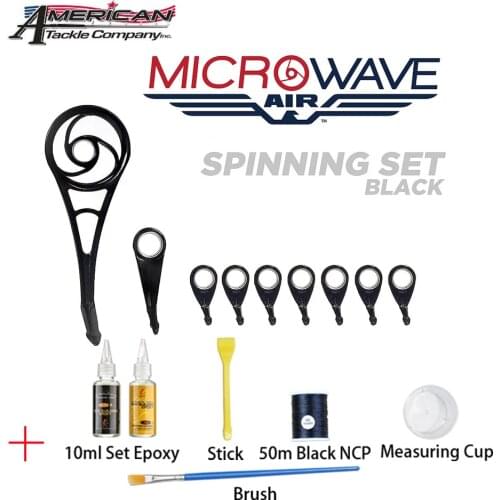 ATC 2.9g 5.2g Microwave Control Line System Guide Set Epoxy Resin NCP Wrap Thread DIY Custom Rod Building Accessory Repair