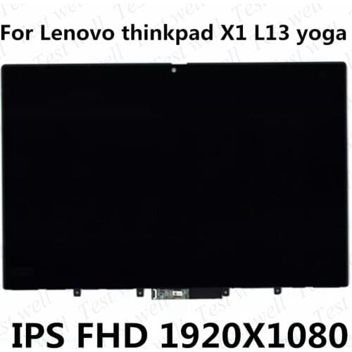 Original 13.3'' L13 Yoga Assembly replace FHD For Lenovo ThinkPad L13 S2 2020 Flex 11 L13M6P61 L13S6P61 Lcd Panel Touch Screen