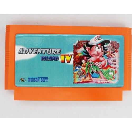 Adventure Island IV 60 Pin Game Card For 8 Bit Subor Game Player