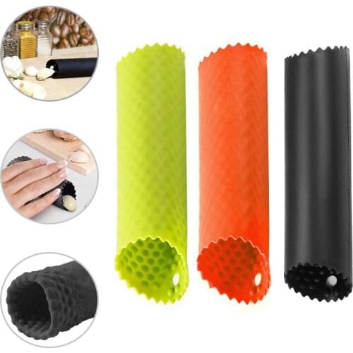 Practical Silicone Garlic Peeler Vegetable Peeler Kitchen Gadget Garlic Stripper Tube Peel Garlic Peeling Supplies Peeler