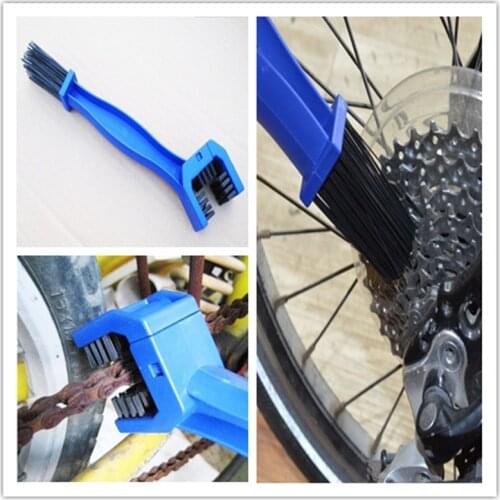 Bicycle cleaners for brompton mtb road bike folding bike motorcycle chain freewheel chainwheel cleaning brush