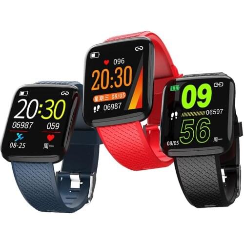 Smart Bracelet Heart Rate Blood Pressure Health Dial Fashion Big Screen Sports Smart Bluetooth Fitness Tracker Women Men