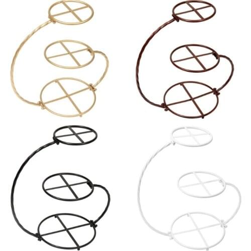 Premium Quality Metal Three Layers Cupcake Display Rack Cake Stand Tray Home