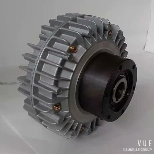 SUNRISE CE Qualified High quality magnetic particle clutch with hollow shaft