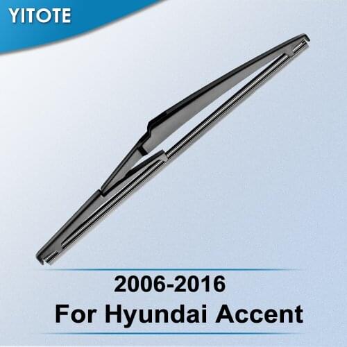 YITOTE Rear Wiper Blade for Hyundai Accent 2006 2007 2008 2009 2010 2011 2012 2013 2014 2015 2016